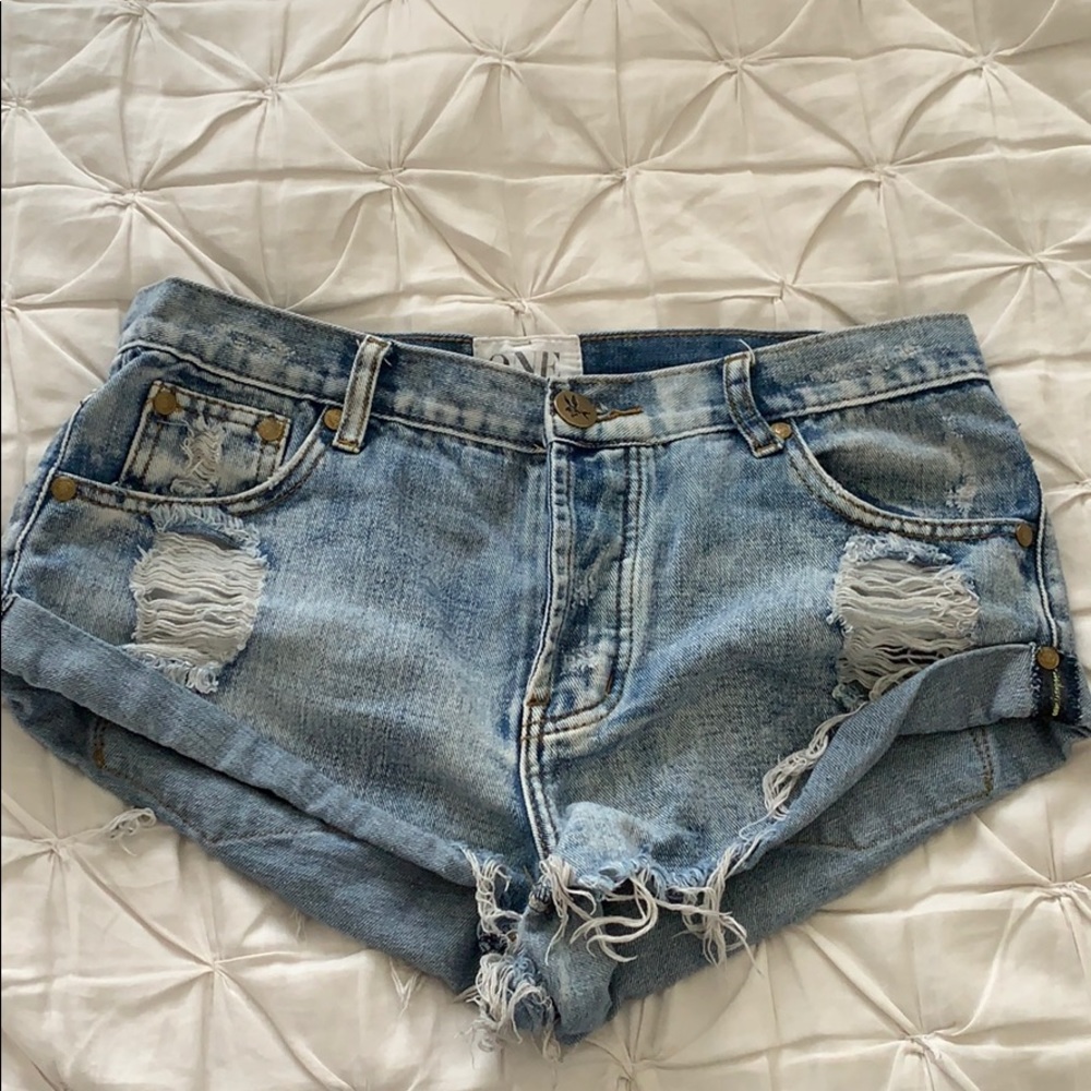 One Teaspoon Hendrix Bandit Shorts